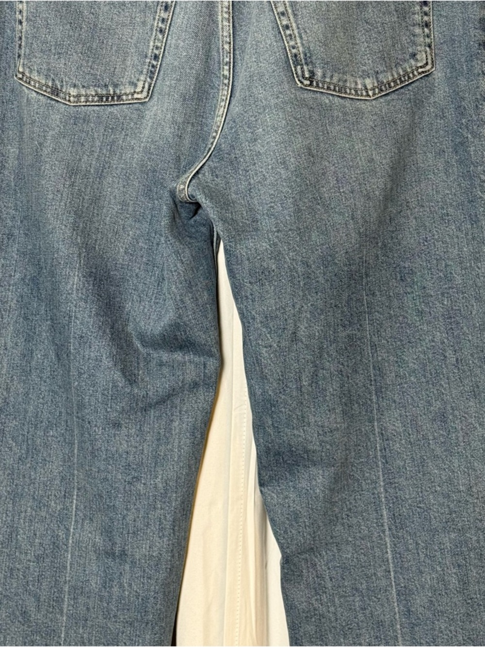 Everlane Way High Jean Distressed Raw Hem High Rise 31 NWT - Picture 12 of 15
